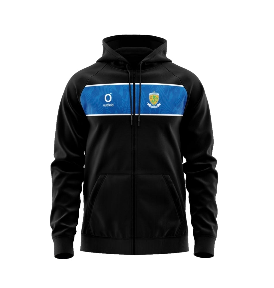 Ballinderry Shamrocks Poly-Tek Fleece Lined Full Zip Hoody
