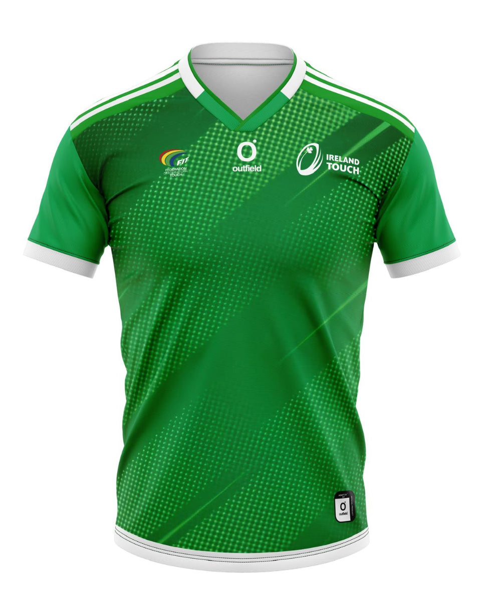 Ireland Touch Adaptek Green Jersey