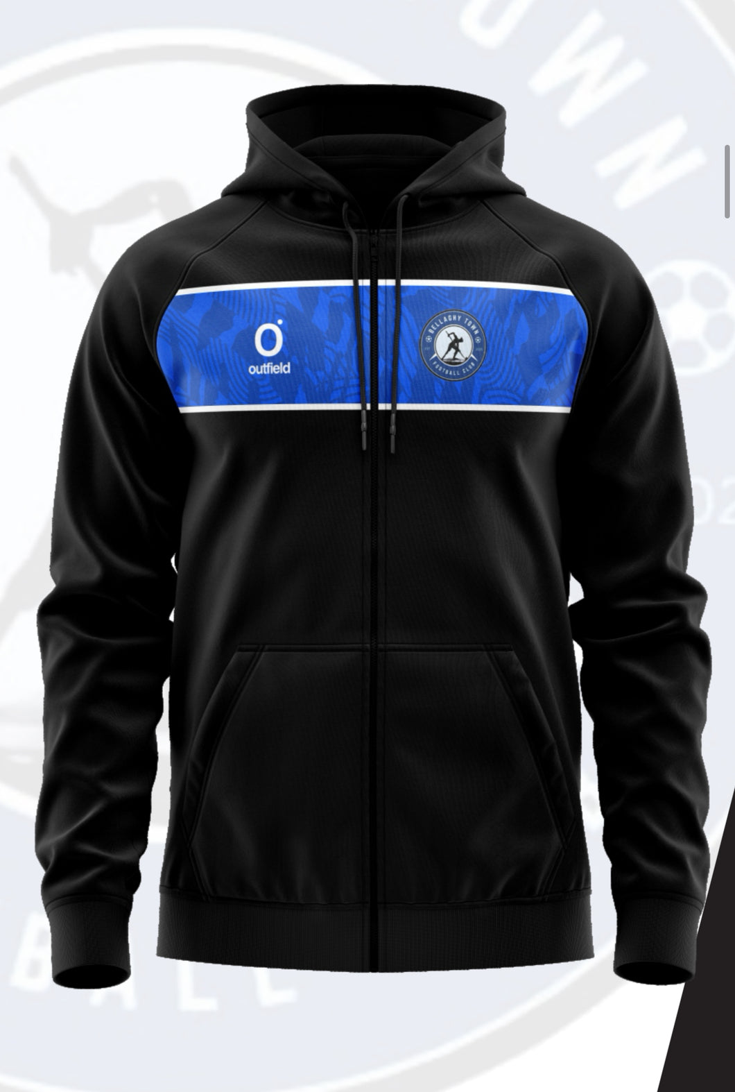 Bellaghy Town FC Poly-Tek Full Zip Hoody