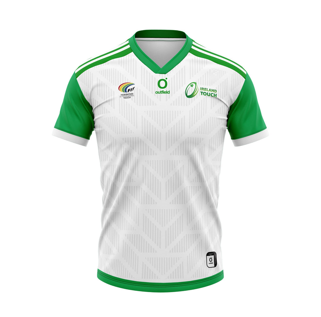 Ireland Touch Adaptek White Jersey