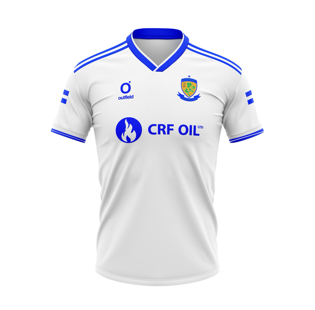 Ballinderry Shamrocks All Youth Jersey Adaptek White Playing Jersey