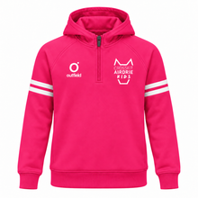 Load image into Gallery viewer, Crossfit Airdrie Kids Poly-Tek Fleece Lined Quarter Zip Hoody
